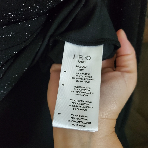 Iro Twist Glittery Nuran Top - Picture 4 of 5